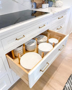 Goo-Ki 6 Pack Antique Brass Cabinet Pulls Drawer Handles, 3" c-c Vintage Bronze Retro Brass Bar Pull Handle Solid Zinc Alloy Kitchen Hardware for Cupboard