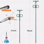 61 Inch Hair Drain Clog Remover，Drain Snake- Flexible Gutter Cleaning Tools for Home Sink, Bathroom Tub,Drain, Toilet, Tight Spaces