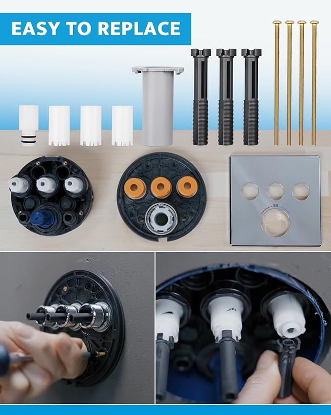 Replacement for Grohe 14048000 Universal Extension Set，Fit for Grohtherm SmartControl Trims，25MM Universal Extension Set