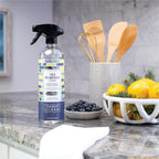 Therapy Clean All Purpose Cleaning Spray - Juniper & Lemon Zest 24 fl. oz - 100% Natural Scent, Kitchen Surface Counter, Surface Cleaner, Non Toxic All Purpose Cleaner Spray