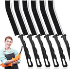 Crevice Cleaning Brush,6Pack Small Cleaning Brushes Grout Cleaner Brush Toilet Brush Scrub Brush for Shower Tile Skinny Gap Cleaning Tools for Household Use Bathroom Kitchen