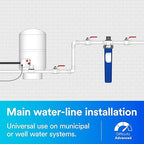 Aqua-Pure 3M Aqua-Pure Whole House Sanitary Quick Change Water Filter System AP902, Reduces Sediment, 5621101