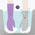 FMP Brands 3/6/12/60 Pairs 15 Inch Extra Long Rubber Dishwashing Gloves - Non-Slip for Cleaning, Kitchen, Bathroom, Gardening