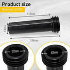 Wall Hung Toilet Hidden Tank Drain Pipe Set, Durable Plastic Compatible with TOTO THU334#01 - Includes Drain and Flush Pipes, Nuts, Easy Installation Fit TOTO Toilet Replacement Parts