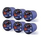 ADHES Blue Painters Tape Blue Tape Painting Tape for Walls,UV Anti,14 Days Clean Remove,0.94nch x 60yard,36Rolls
