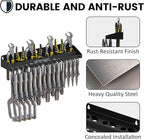 UNITEDPOWER Vise Grip Holder, Wall Mount Pliers Storage Rack Organizer for Workshop, Shed, Garage, Stores up to 15 Vises or 11 Pliers