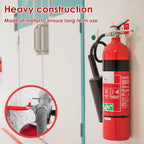 8Pack Fire Extinguisher Mount & Bracket Universal Fire Extinguisher Holder 20Lb Metal Hooks with Screws Wall Mounted Hanger
