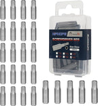 HPHOPE T40 Screwdriver Bit Set, Torx Bits T40, 1/4" Hexagon Bit (Length: 1", 25 Pack)