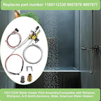 100112330 Water Heater Parts Assembly-Upgrade Replacement for 9007876 9007877 Thermopile | Compatible with Whirlpool 300 & 301 Series,A.O.Smith, American,State,Kenmore,Reliance Gas Water Heaters