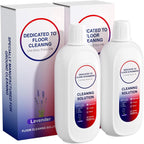 Floor Cleaning Solution Compatible With Tineco, Deep Cleans for Multiple Hard Floors, Suitable With All Robot Vacuums with Mopping and Cordless Wet/Dry Vacuum Mop Cleaner (New Lavender 2 Bottle)
