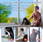 Window Locks for Sliding Windows - Sliding Window Lock Security with Keys - Adjustable Sliding Door Lock - Without Drilling Easv to Install Child Locks for Sliding Door,Patio Door(10 Sets Brown)