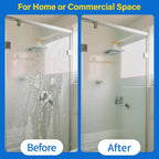 Hard Water Stain Remover, Shower Glass Door Cleaner Cream For Hard Water Stain,Bathroom Glass,Windows,Tile,Grout,Toilet Bowl,Calcium Build Up,Hard Water Cleaner 16.91 Oz (670 Grams)