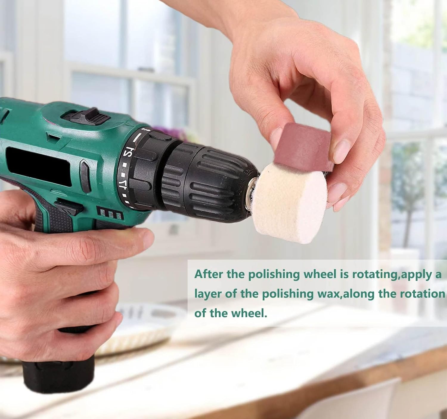 6 Pcs Metal Buffing Polishing Compound for Buffing Wheel, Buffing Wheel Compound, Grit Corresponds to The Color from Coarse to Fine for Stainless Steel, Jewelry, Aluminum Polishing Compound