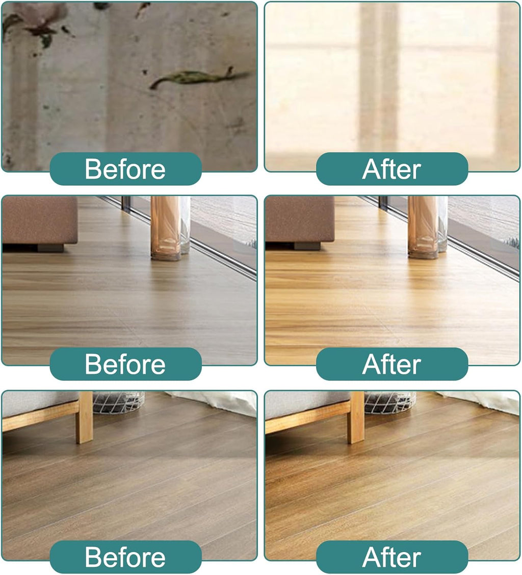 Floor Cleaning Tablets Sheets, Method Hardwood Floor Cleaner and Polish Pack of 240, Concentrate Mild Scent For RV Wall Tiles, Hardwood, Laminate Floor, Blue