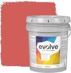 EVOLVE Paint & Primer: Environment-friendly, Low Sheen with One-coat Coverage for Interior & Exterior surfaces (Raspberry, 5-Gallon)