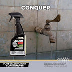 Flitz Calcium, Rust, & Lime Remover - 16oz Bottle of USA-Made Limescale Remover for Toilets, Showers, and More - Powerful Spray that Instantly Eliminates Tarnish, Grease, and Other Grime (6 Pack)