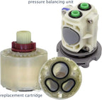 Replacement For American Standard A954440 and M952100 Bundle Faucet Cartridge with Pressure Balancing Spool