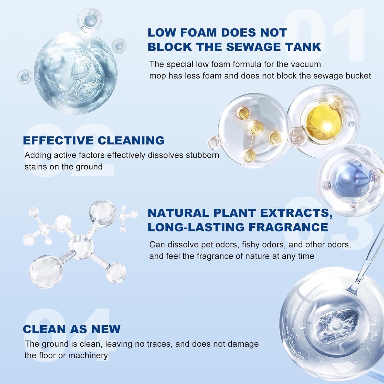 5 Bottles Compatible with Tineco Cleaning Solution 500ml Per Bottle Lavender Scents Floor Cleaner Compatible with All Robot Vacuums with Mopping and Cordless Wet/Dry Vacuum (Lavender Scents)