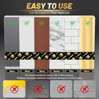 High Temp Resistant Heavy Duty Double Sided Tape Pro+ - Super Strong, Removable No Residue, Weatherproof - for Home, Outdoor, Automotive Use - 0.4" x 19.7 ft