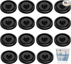 15 Pcs Toilet Fill Valve Seal-83143 Toilet Fill Valves Seal Replacement Compatible with 200,400 and 747 Models-242 Toilet Tank Fill Valve Rubber Seal for 400A Fill Valves