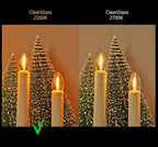 C7 Christmas Led Light Bulb, C7 Shatterproof Replacement Night Light Bulb, 0.6W Equivalent 7W Incandescent Bulb, Warm White 2200K, E12 Standard Base, 50Pack