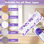 25PCS Disposable Mopping Pads Refills for Swiffer PowerMop,Replacement with Swiffer Power Mop Refills for Swiffer Power Mop Pads Multi-Surface for Floor Cleaning