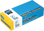 Inspire Nitrile Exam Gloves | The Original Quality Stretch Nitrile Cobalt Blue | 4.5 Gloves Disposable Latex Free Medical EMT