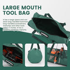 Tool Bag (2-Pack), Round Bucket tool bag organizer,Garden tool bag, Outer knitted lanyard, Heavy-Duty 1680D Oxford Fabric, for camping storage,Hiking,BBQ Tool Storage(by WMEEII)