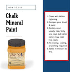 Dixie Belle Paint Company Chalk Finish Furniture Paint - Colonel Mustard (32oz) - Matte Retro Yellow Chic Chalk Mineral DIY Furniture Paint