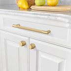 Amerdeco 10 Pack Champagne Bronze Cabinet Pulls 7.5 Inch(192mm) Hole Center Drawer Pulls Cabinet Hardware Kitchen Cabinet Handles for Bathroom ZH0031