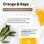 ATTITUDE Multi-Purpose Cleaner with Essential Oils, EWG Verified, Plant and Mineral-Based Ingredients, Vegan Household Products, Bulk Refill, Orange and Sage, 67.6 Fl Oz (Pack of 4)