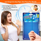 Drain Sticks Drain Cleaner Sticks Drains Cleaner Disposal Stick Enzyme for Odor Clogs Remover Sink Septic Stick for Drains As Seen On TV