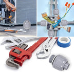 Liquid Tight Connector 1/2 in - Non-Metallic Electrical Conduit Fittings, UL Listed PVC Conduit Fitting (Straight, 8 Pack)