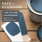 AMY HOWARD AT HOME Chalk-Based One Step Paint for Furniture, Cabinetry, Decor, Finish, and More | No Stripping, Sanding, or Priming | Medium Base | 16 Ounce | Mai Dragon