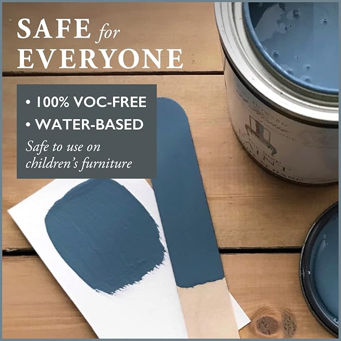 AMY HOWARD AT HOME Chalk-Based One Step Paint for Furniture, Cabinetry, Decor, Finish, and More | No Stripping, Sanding, or Priming | Medium Base | 32 Ounce | Mai Dragon