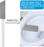 5 Packs Pumice Cleaning Stone with Extra Long Handle, Pumice Stone for Toilet Bowl Clean for Cleaning Toilets, Bathtubs, Grills, Swimming Pools, Sinks
