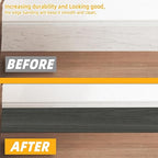 GSCIT Club Dark Walnut Wallpaper, 2.4 inch X 50ft Self Adhesive Wood Grain Repair Tape Dark Walnut Repair Patch for Tables, Chairs, Baseboards, Doors, Windows, Floors, Handicraft DIY.