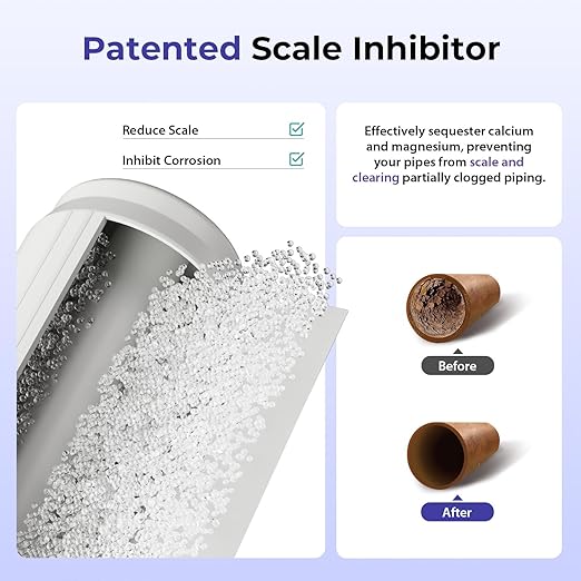 iSpring Ultimate Protection Whole House Water Filter System, Reduces Heavy Metals, Scale, Chlorine, Chloramine, Hydrogen Sulfide, 3-Stage Filtration, 1" Inlet/Outlet, Model: WGB31B-KDS