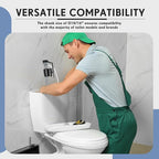 Lasnten 4 Pieces Toilet Fill Valve Toilet Tank Replacement Kit Valve Replacement Kit for Tank and Bowl Water Control