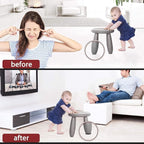 Yelanon Felt Furniture Pads -182 Pcs Premium Felt Pads for Chair Legs Furniture, Floor Protectors for Hardwood Floors, Mix Color