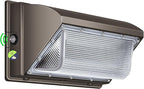 LED Wall Pack Light 120W Dusk to Dawn Photocell 5000K 18000LM LED Outdoor Flood Security Lights 110V-277V Commercial and Industrial Building Wall Mount Exterior Lighting for Garage Yard Barn