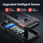 Stud Finder for Walls, Rechargeable Stud Finder Wall Scanner with Upgraded Intelligent Chip for Wood Metal Studs AC Wires Joists Pipes, Support HD LCD Display and Voice, Accurate Positioning