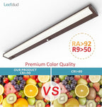 LED Under Cabinet Lighting Motion Sensored Hardwired with Built-in Dimmer, 32 Inch 16W Dimmable 5 Color 2700/3000/3500/4000/5000K, Linkable Eyes Care for Kitchen, Counter, ETL Listed, Bronze