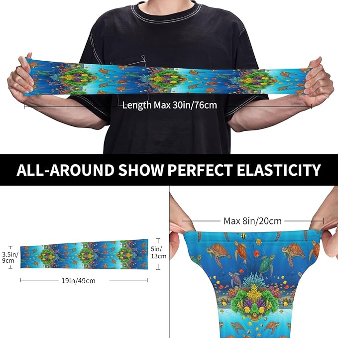 Men Women Anti-Slip Cooling Arm Sleeves Comfortable Sunshade for Summer Sports