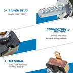 GLOSO Stud Type Circuit Breakers, Crosswise Bracket, Auto Reset (T1) - 5 Pack (40A) E512