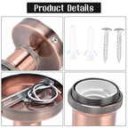 E26/E27 Screw Head Light Socket 100-240V Vintage Ceiling Light Wall Lamp Bulb Holder Socket for Hallway,Kitchen,Basement,Garage,Bar,Restaurant (Rose)