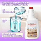 Floor Cleaning Solution Compatible With Roborock Robot Vacuum & Mop Cleaner (Qrevo/Q7/Q10/Saros 10R), Deep Clean For Multiple Hard Floor, Suitable for All Robot Vacuum With Mopping (Lavender 2 Bottle)