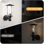 4 Pack 100W Corn LED Light Bulb Fanless,5000K Daylight(1000 Watt Equivalent) E26/E39 Large Mogul Base LED Cob Lamp 15,800LM for Outdoor Indoor Garage Warehouse Factory Workshop Street Backyard