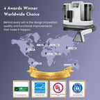 Cutewolf Portable Carpet & Upholstery Cleaner Machine, Handheld Spot Remover, 14Kpa Strong Suction Multi-purpose Deep Cleaner for Couch, Car, Stairs, Rugs, Pet Stains