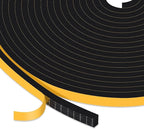 Weather Stripping Door Seal 1/4 inch Wide x 1/8 inch Thick Foam Insulation Door Seal Strip for Door Frame,Lightproof, Total 16.5Feet (16.5Ft x 1 Roll)